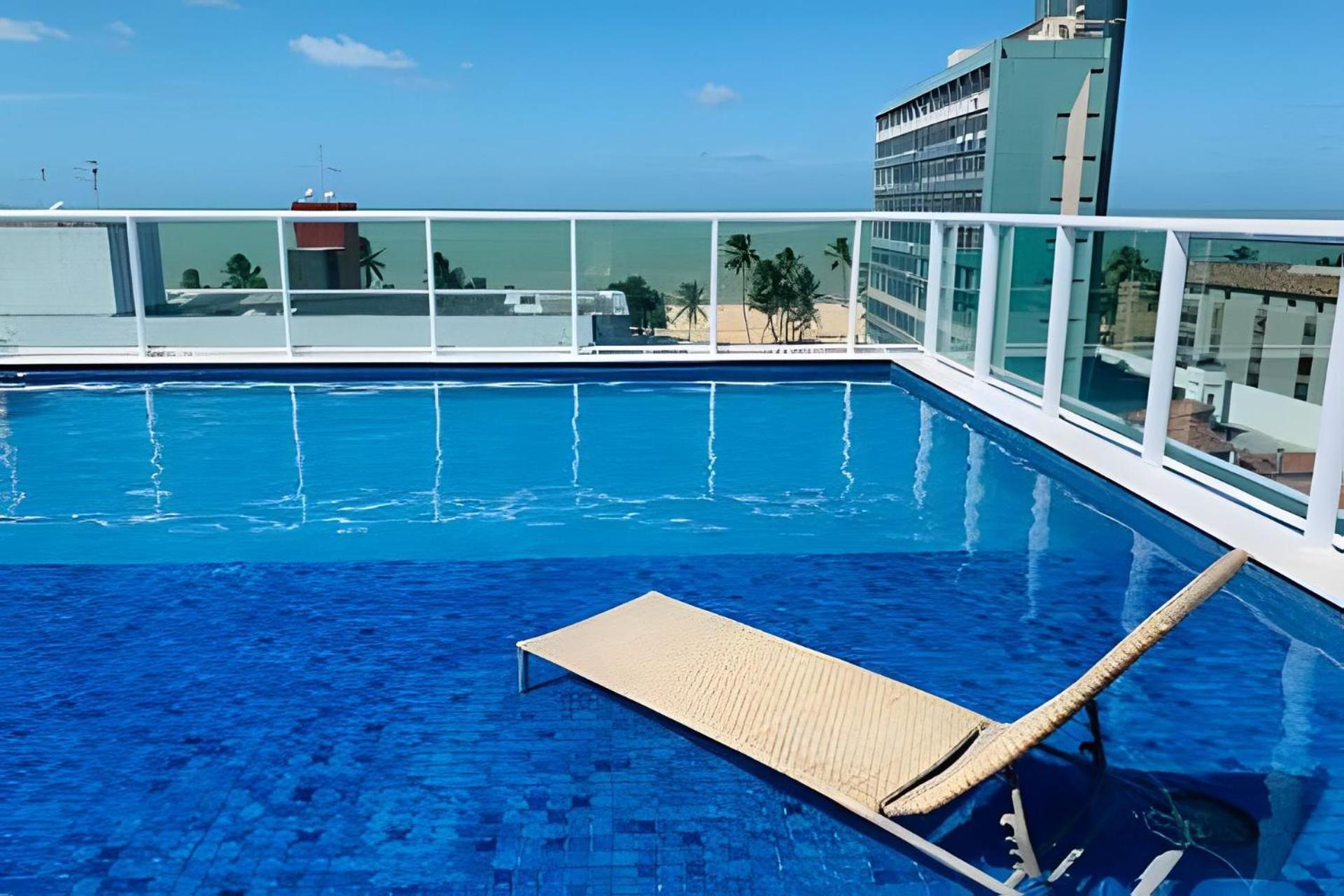 Apto Com Piscina Rooftop Em Cabo Branco. Lägenhet João Pessoa Exteriör bild